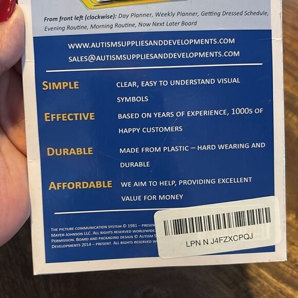 ASD Visual Morning Routine for special needs kids - Picture 7 of 7